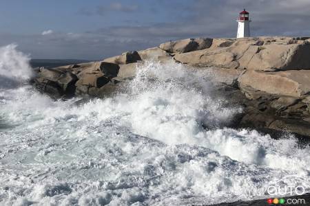 Lighthouse by the sea